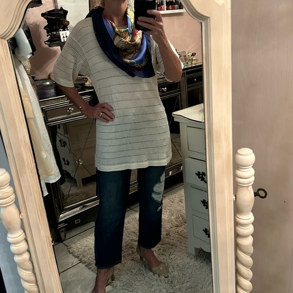 Vintage Stanley Korshak HandLoomed imported from Italy Yarn sweater - Picture 3 of 16